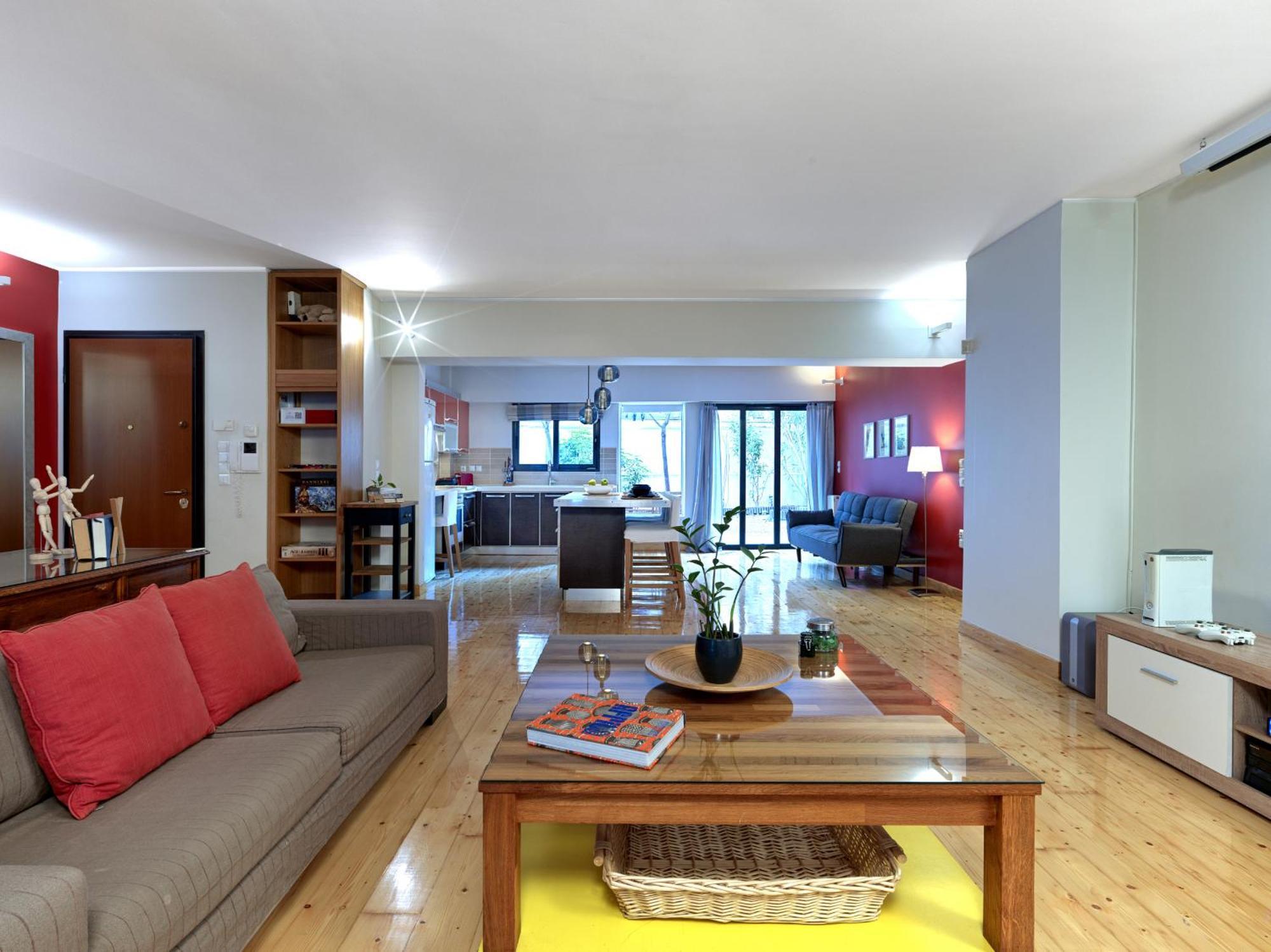 Koukaki Garden Escape Child Friendly Apartment 아테네 외부 사진